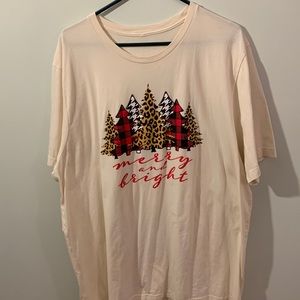 Bella Canvas Christmas Tee Shirt size 3XL